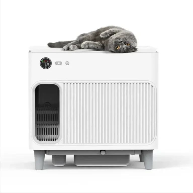 litter box with automatic cleaning (2)