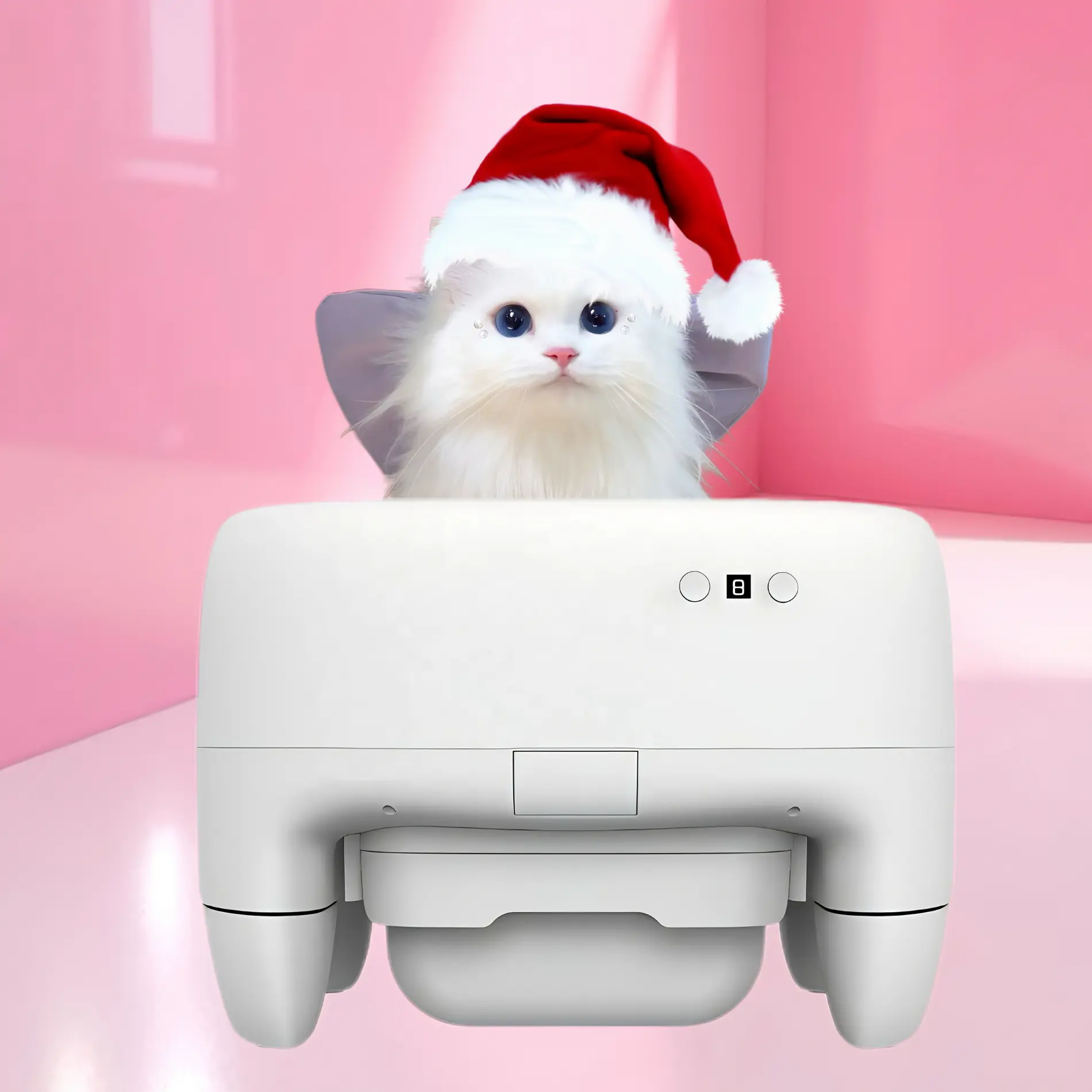 odor free automatic cat litter box (7)