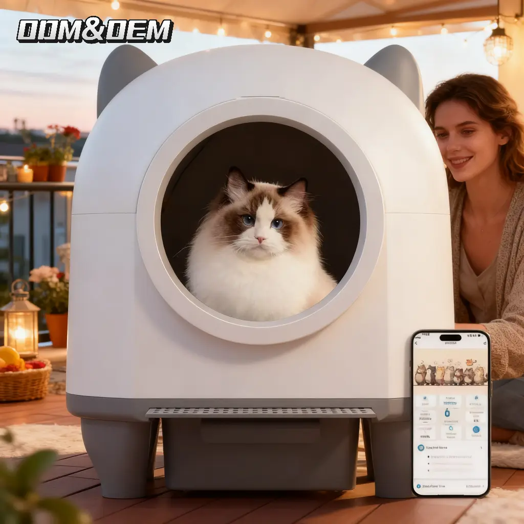 Automatic Cat Litter Box 1 4